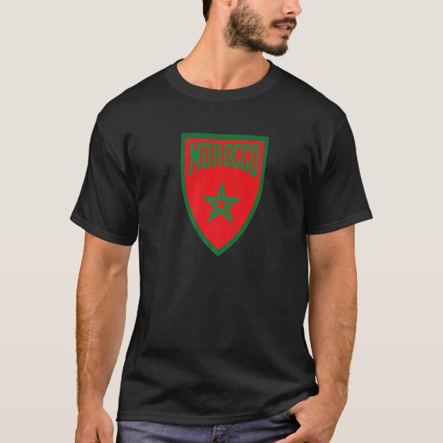 T-shirt Équipe du Maroc 1 (Devant)