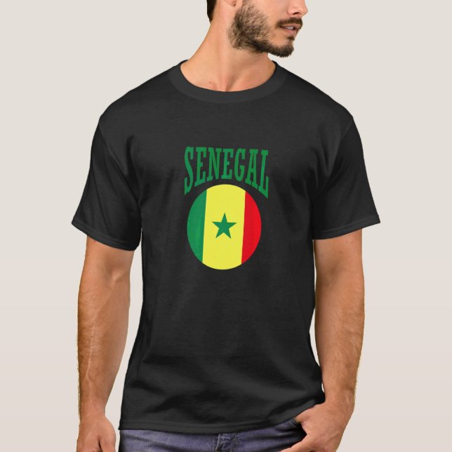 T-shirt Équipe du Sénégal 1 (Devant)