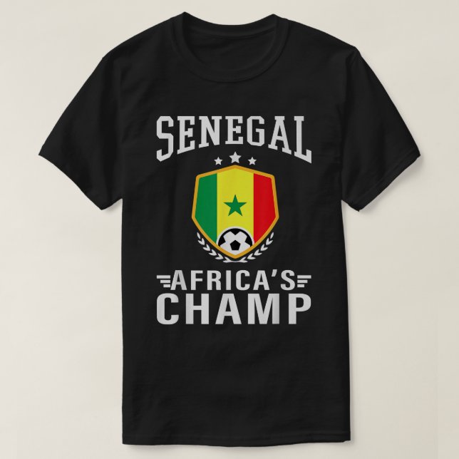 T-shirt Équipe du Sénégal de Jersey 2022 (Design devant)