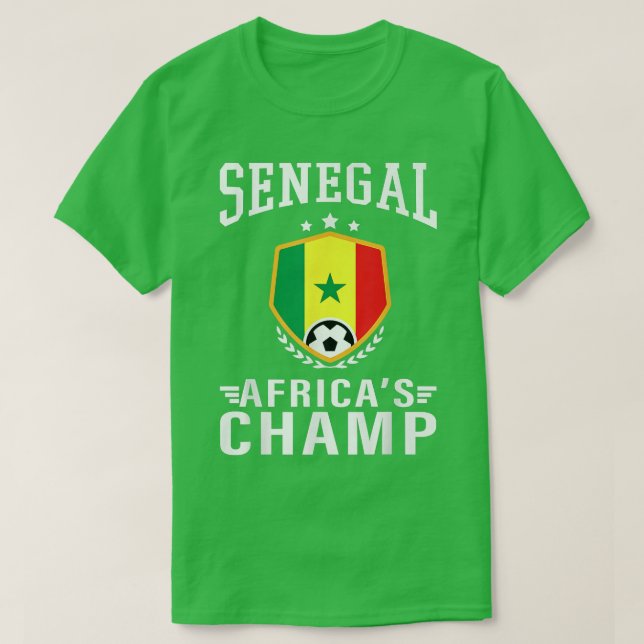 T-shirt Équipe du Sénégal de Jersey 2022 (Design devant)