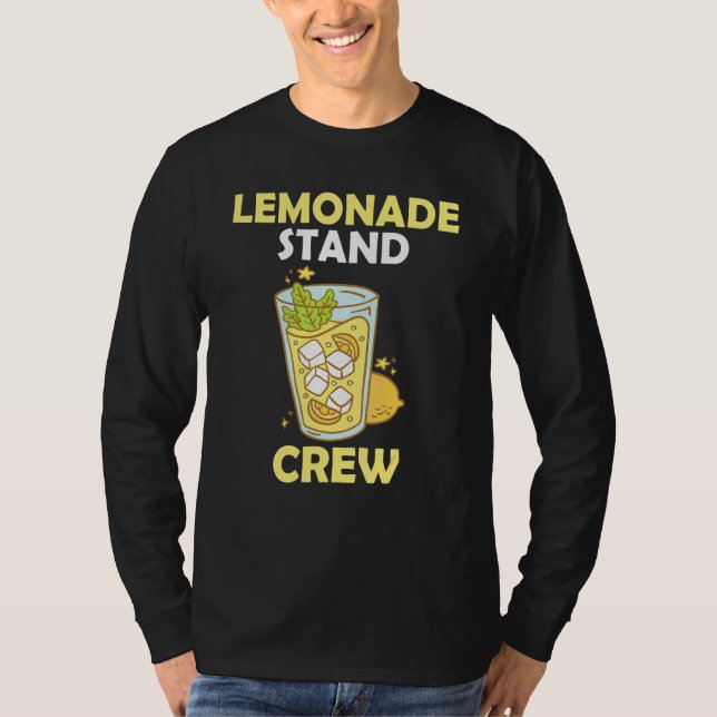 T-shirt Équipe du stand de limonade (Devant)