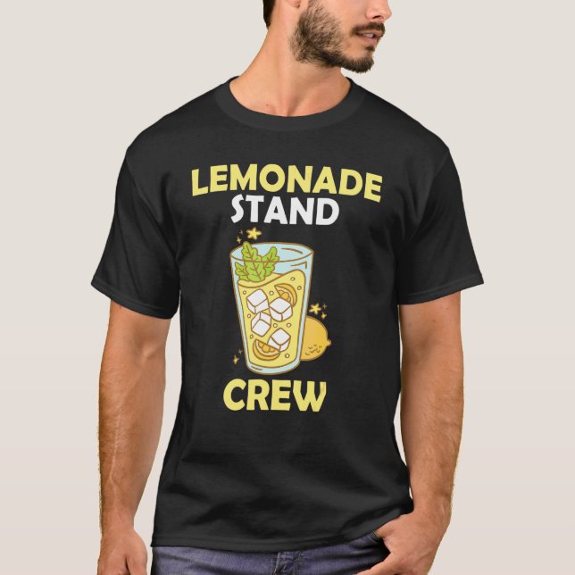 T-shirt Équipe du stand de limonade (Devant)