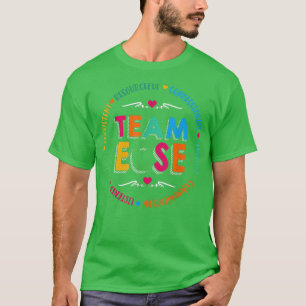 T-shirt Équipe ECSE Petite enfance Éducation spéciale SPED