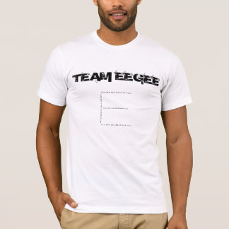 T-shirt Équipe Eegee