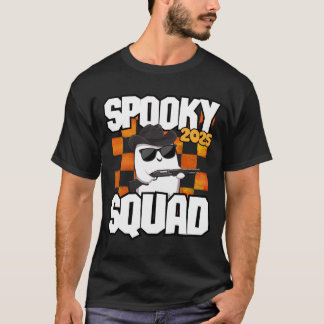 T-shirt Équipe éffrayante 2025 - Halloween Cowboy Ghost