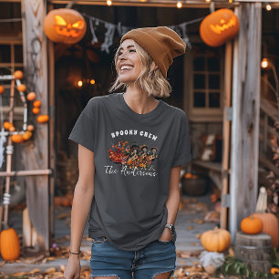 T-shirt Équipe effrayante Halloween tenue de famille assor