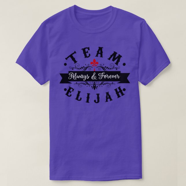 T-shirt Équipe Elijah (Design devant)