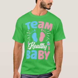 T-shirt Équipe Enceinte Genre Revead Escouade Grossesse Va