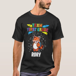 T-shirt Équipe Enfants Première Classe Rory Personnalisé