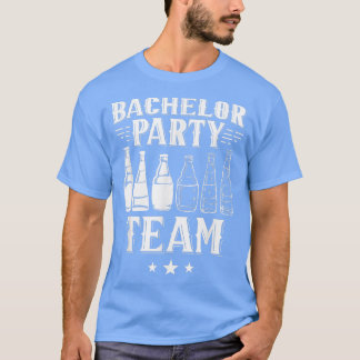 T-shirt Équipe enterrement de vie de garçon marié future m