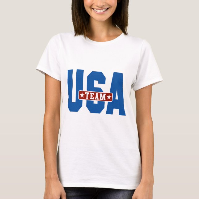 T-SHIRT ÉQUIPE ETATS-UNIS (Devant)