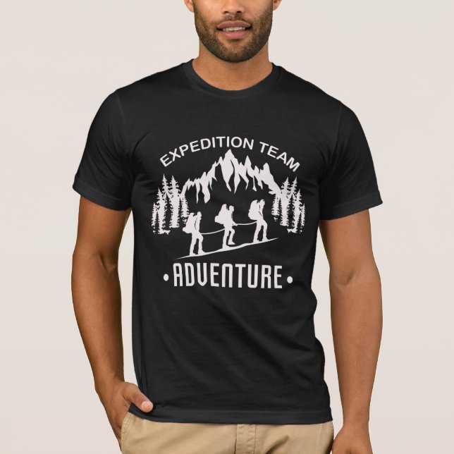T-shirt Équipe Expédition (Devant)