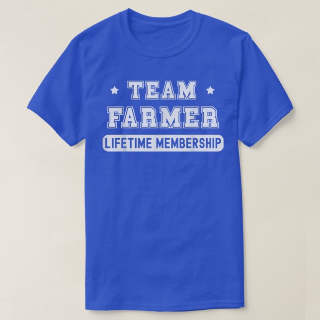 T-shirt Équipe Farmer à vie Adhésion drôle Famille Dernièr (Design devant)