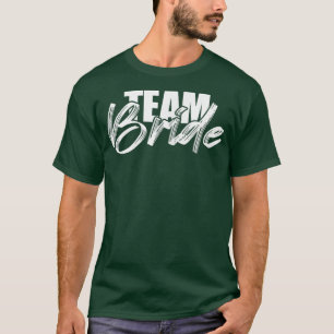 T-shirt Équipe féminine de mariée enterrement de vie de je