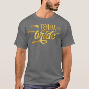 T-shirt Équipe féminine de mariée enterrement de vie de je