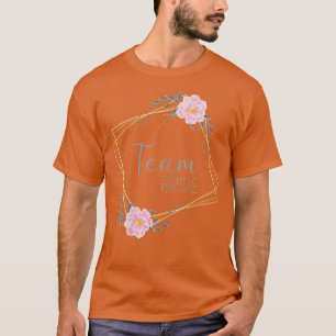 T-shirt Équipe féminine Mariée Enterrement de vie de garço