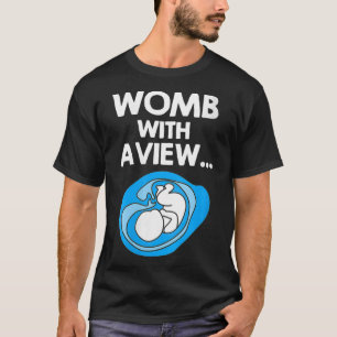 T-shirt Équipe Femme Garçon Genre Reveillez Womb Avec Une 