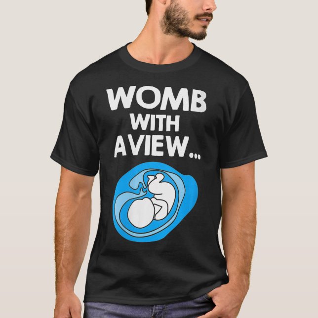 T-shirt Équipe Femme Garçon Genre Reveillez Womb Avec Une  (Devant)