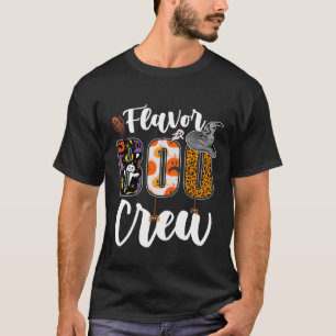 T-shirt Équipe Flavor Boo Crew Halloween Match Chef
