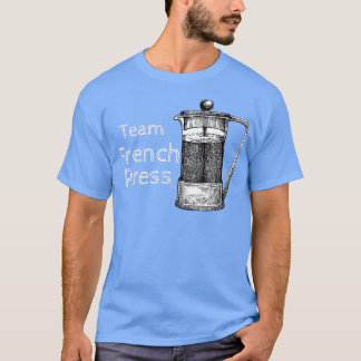 T-shirt Équipe France Presse Kaffee Kanne amp Amour café 2