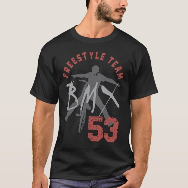 T-shirt Équipe Freestyle BMX (Devant)