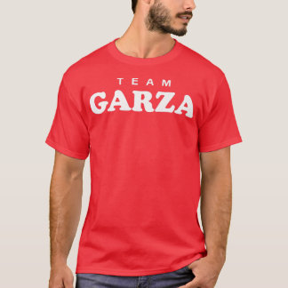 T-shirt Équipe Garza Nom de famille personnalisé Mariée Fa