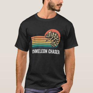 T-shirt Équipe Gecko Chameleon Catcher Rétro Gecko Caméléo