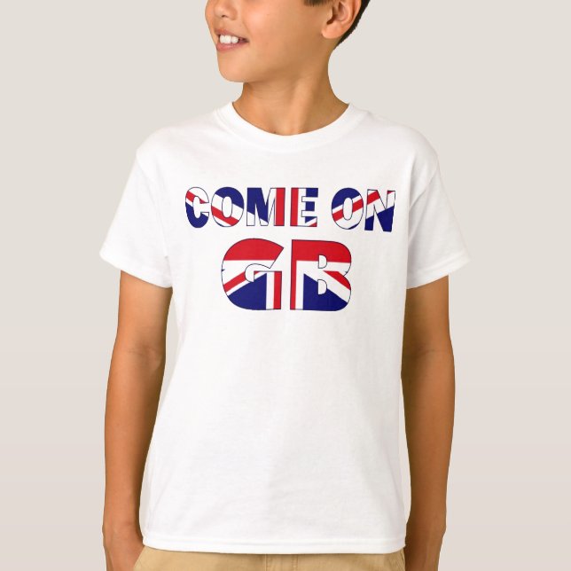 T-shirt Équipe gigaoctet Union Jack (Devant)