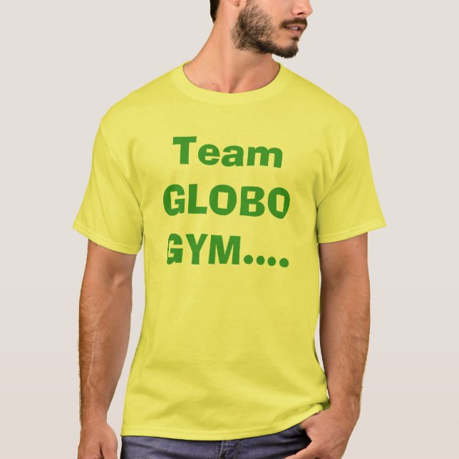 T-shirt Équipe GLOBOGYM…. (Devant)