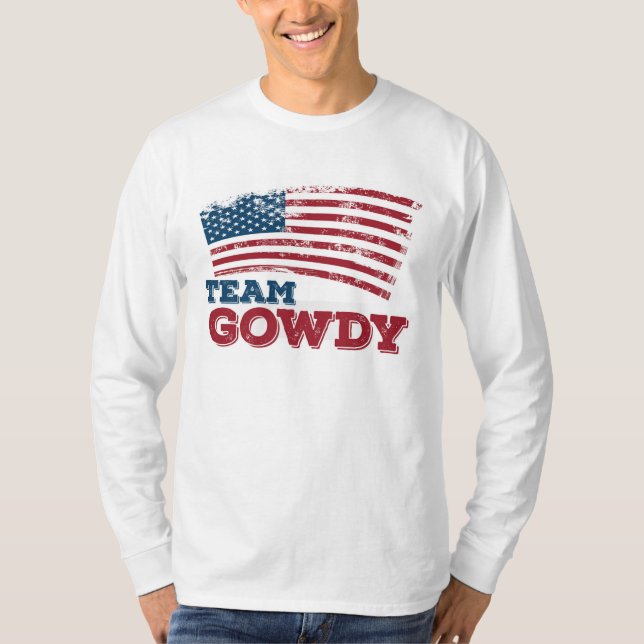 T-shirt Équipe Gowdy (Devant)