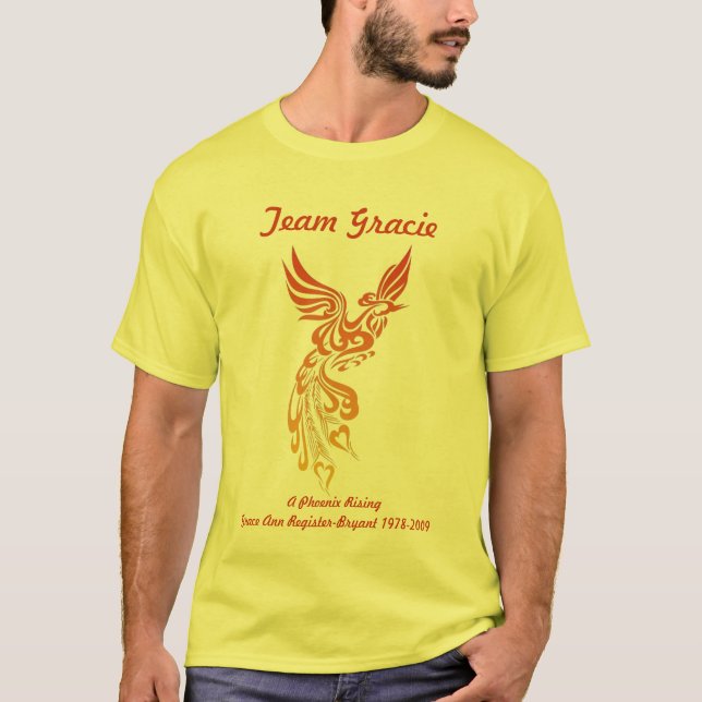 T-shirt Équipe Gracie (Devant)