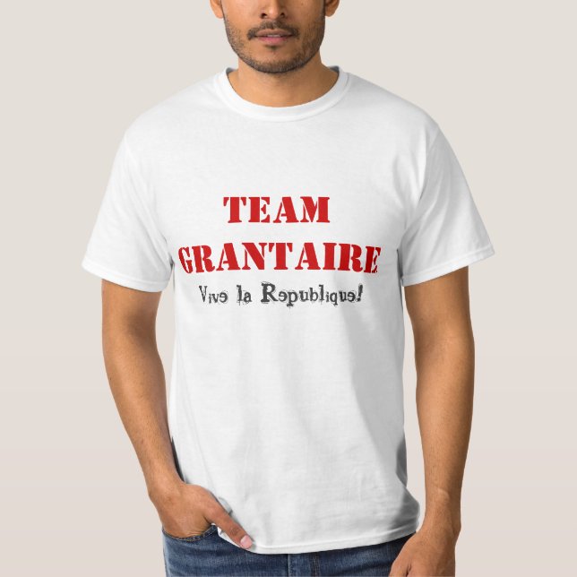 T-SHIRT ÉQUIPE GRANTAIRE (Devant)