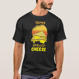 T-shirt Équipe Grilled Cheese Fast Food Sandwich Day Chees