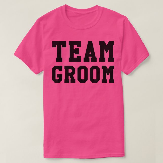 T-shirt Équipe Groom 13 (Design devant)