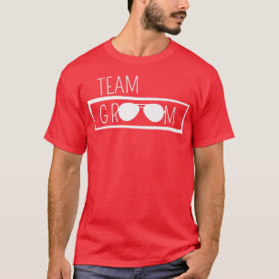 T-shirt Équipe Groom Squad Mariage Meilleur Homme Enterrem