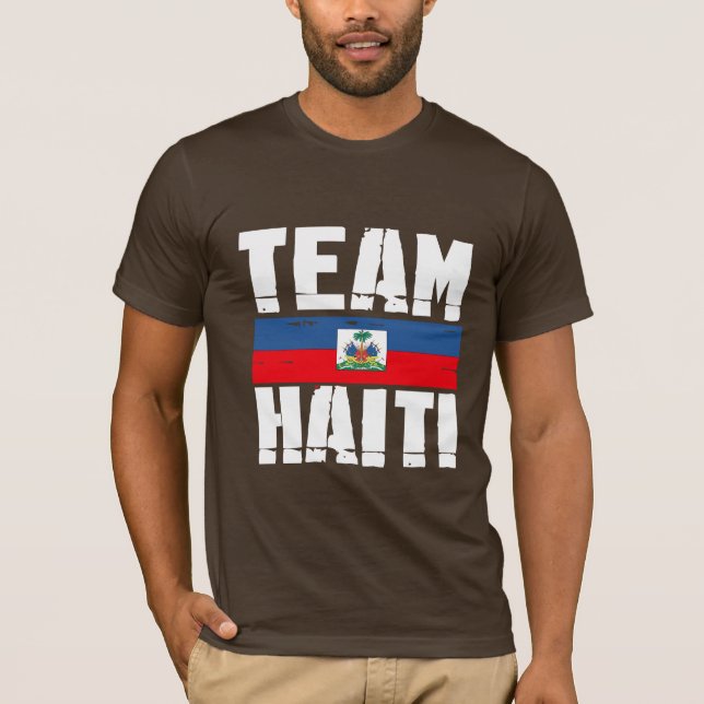 T-SHIRT ÉQUIPE HAÏTI (Devant)