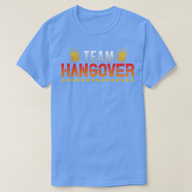 T-shirt Équipe Hangover Bachelor Cadeau 2 (Design devant)