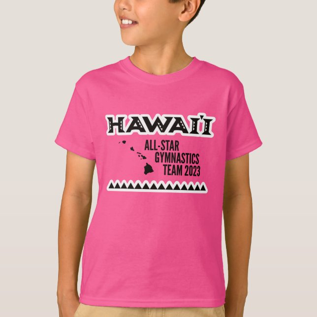 T-shirt Équipe HawaiiAllStar (Devant)