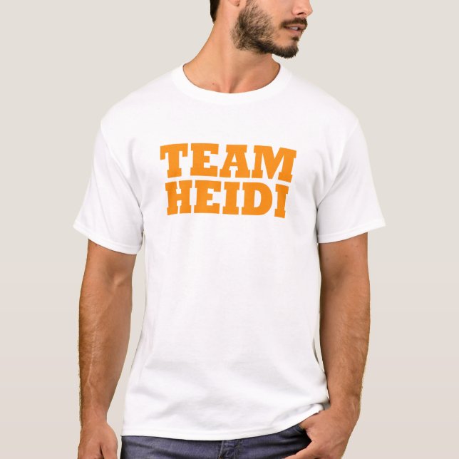 T-shirt Équipe Heidi (Devant)