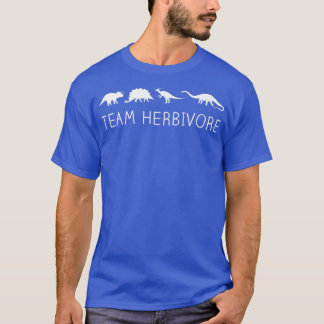 T-shirt Équipe Herbivore Cute et Dinosaur Drôle Vegan