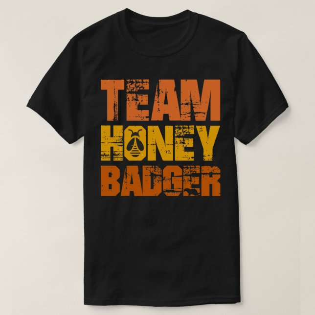 T-shirt Équipe Honey Badger 7 (Design devant)