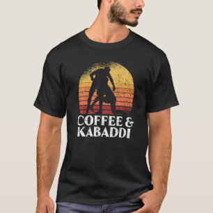T-shirt Équipe Indienne De Café Et Kabaddi Sport Raider C