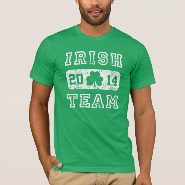T-shirt Équipe irlandaise 2014 (Devant)