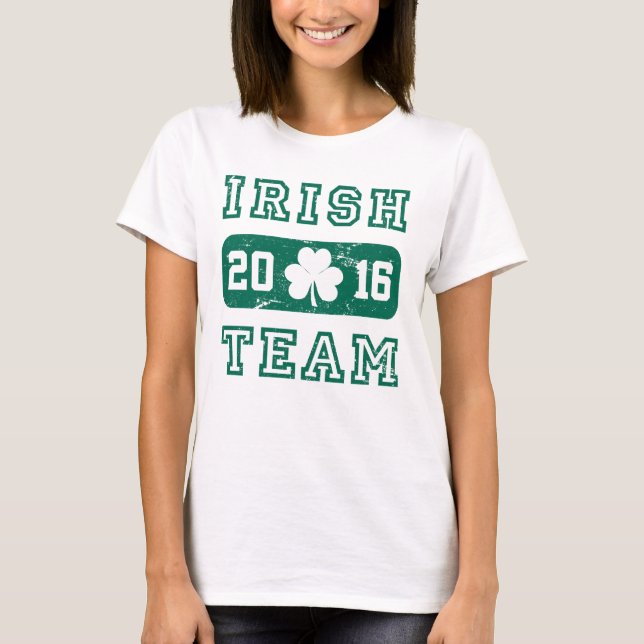 T-shirt Équipe irlandaise 2016 (Devant)
