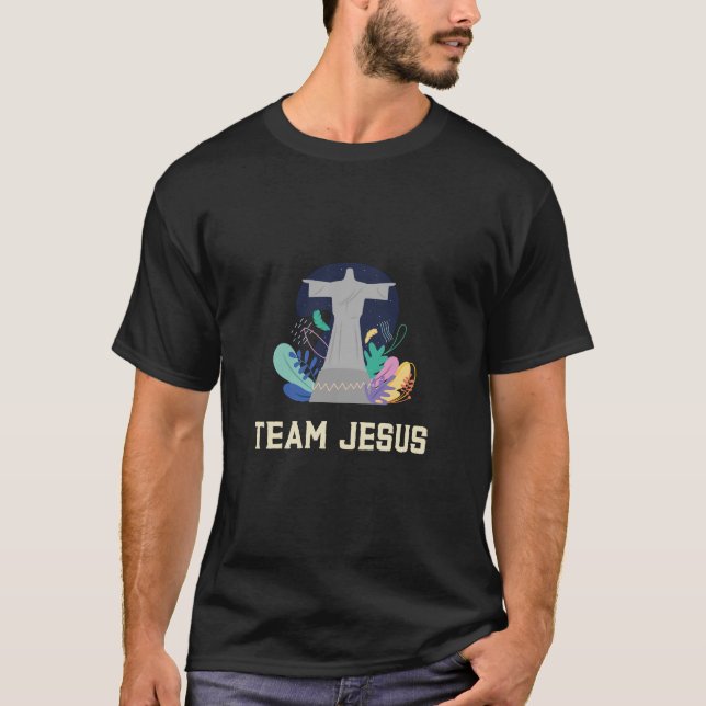 T-shirt Équipe Jésus (Devant)
