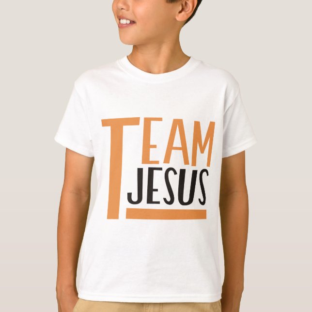 T-shirt Équipe Jésus (Devant)