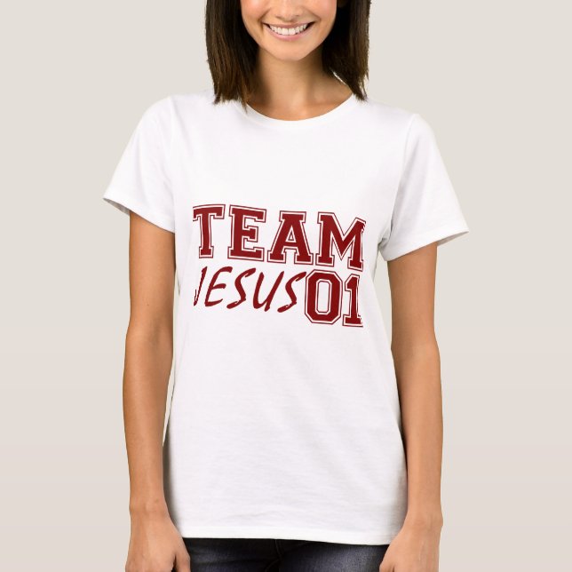 T-shirt Équipe Jésus (Devant)