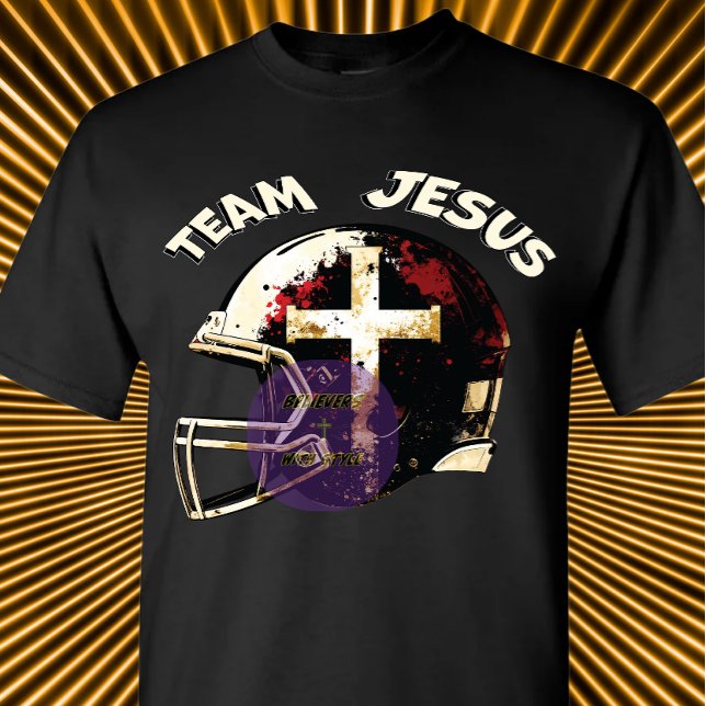 T-shirt Équipe Jésus - Chrétien (Créateur téléchargé)