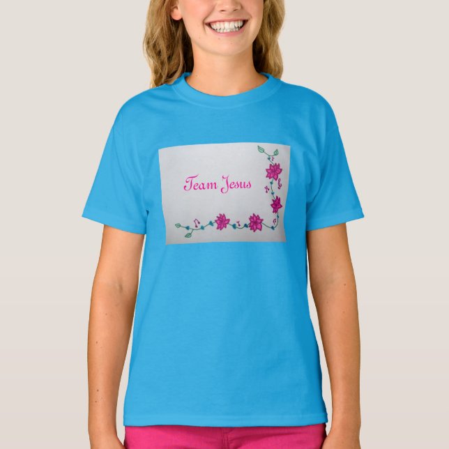 T-shirt Équipe Jesus Kid Shirt (Devant)