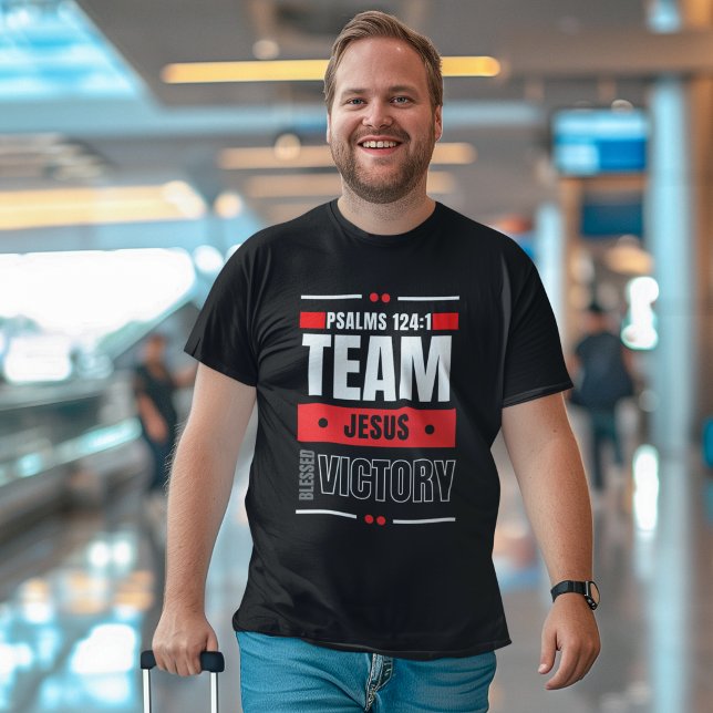 T-shirt Équipe Jésus - Versets bibliques de prière (Créateur téléchargé)